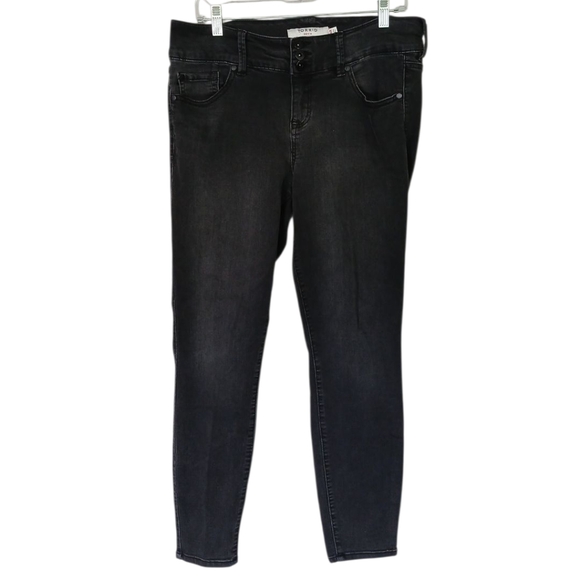 Torrid Black Skinny Jeans Jeggings Size 14 - Picture 1 of 12